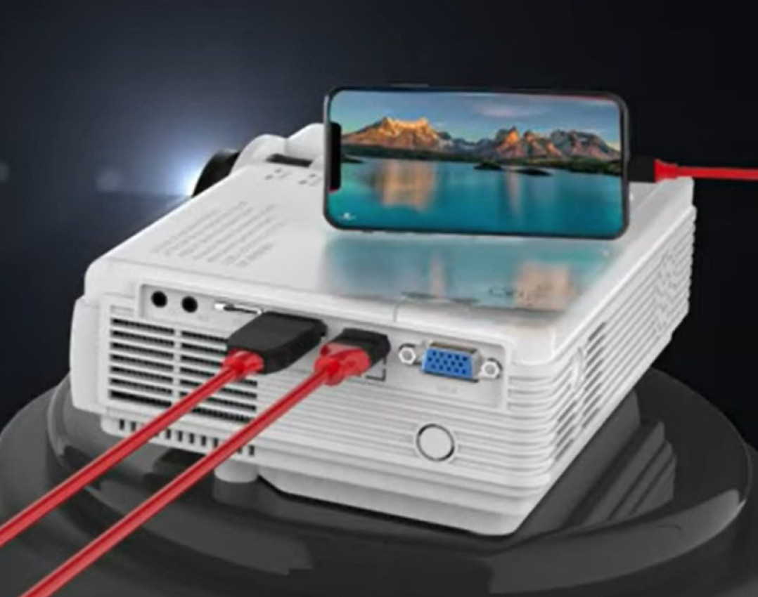 How to connect Vankyo Projector to iPhone? ZDclick