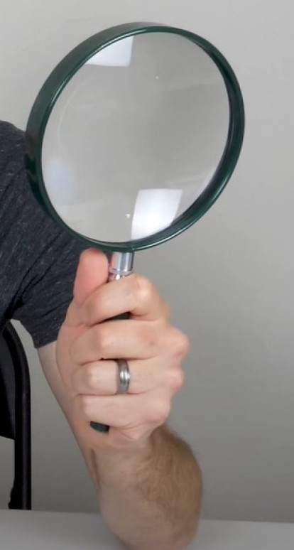 magnifying glass