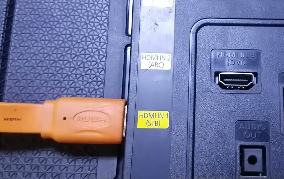 HDMI STB port 